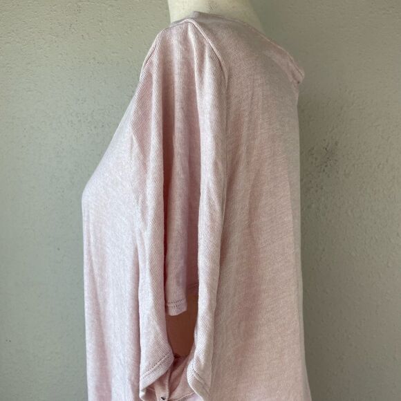 NWOT Calvin Klein Performance Pink V-Neck T-Shirt Size 2X - Picture 4 of 7